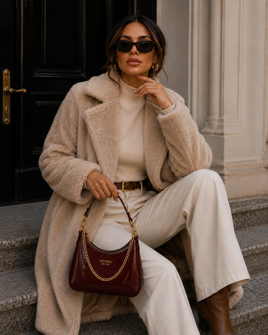 Guess Hobo Sorcha Mini Vino