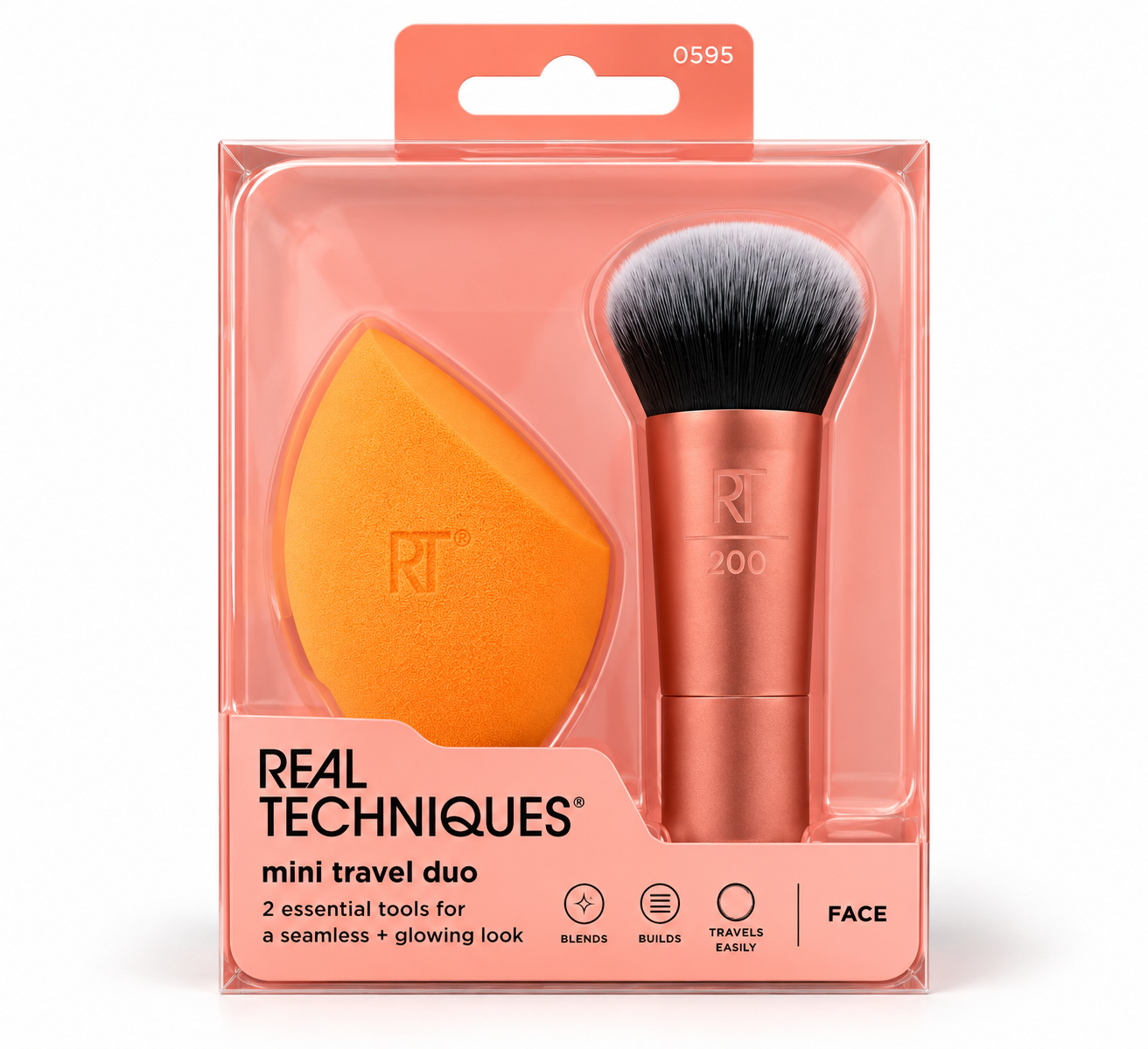 Real Techniques Mini Travel Duo en su caja